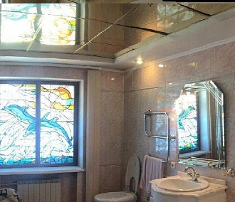 Квартиру с диваном в ванной и овальным кабинетом продают в Новосибирске