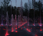 Стало известно, когда в Центральном парке включат светомузыкальный фонтан