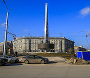 Стелу на площади Калинина отключат 3 мая для техобслуживания