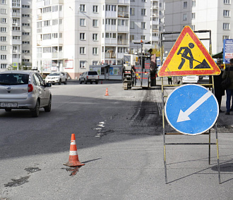 Мэр поручил закончить ремонт дорог в Новосибирске до конца сентября