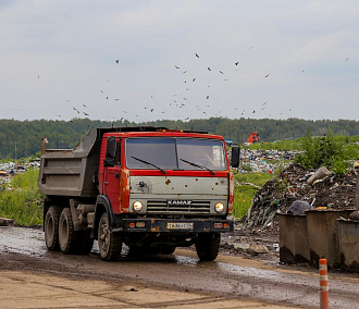 Мусорный полигон хотят построить на левом берегу Новосибирска