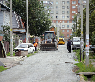 Улицы частного сектора отремонтировали почти на треть