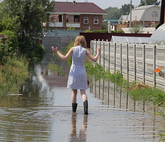 Первая волна паводка придёт в Новосибирск в апреле
