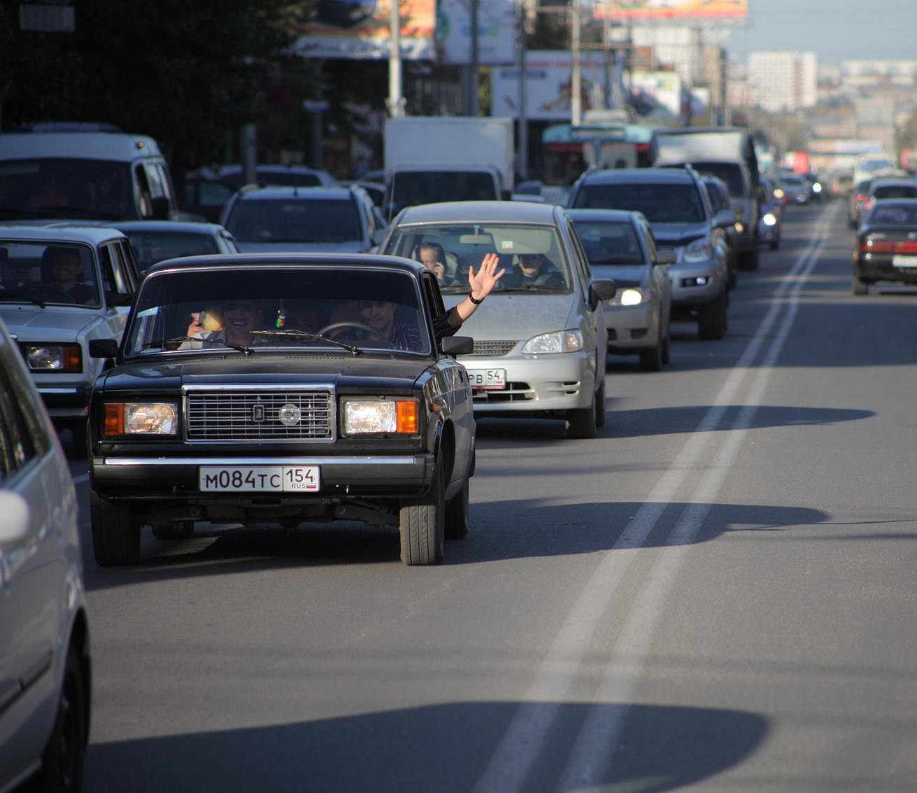 Капитальный ремонт дорог в Новосибирске полностью завершили до непогоды