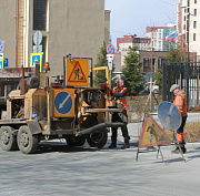 Масштабный ямочный ремонт развернули на десятках улиц Новосибирска