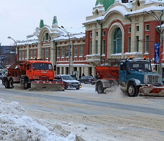 57 000 кубометров снега вывезли с дорог Новосибирска за неделю