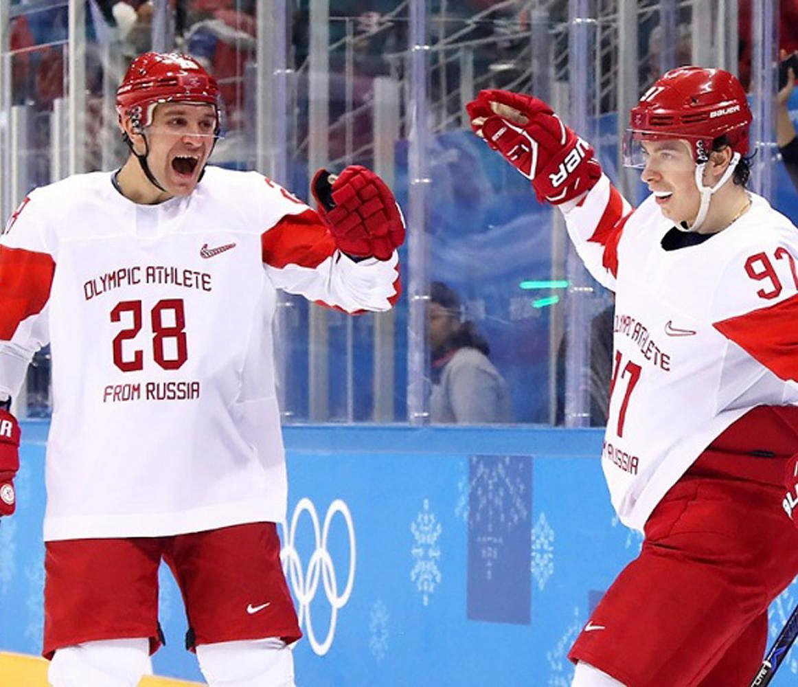 Российские хоккеисты взяли золото на олимпиаде